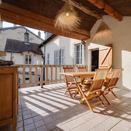Grand Appartement 8 Personnes Terrasse Privative Hyper Centre Calme Lons-le-Saunier Exterior photo